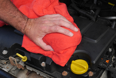 Coloured Sweat Shirt Wipers